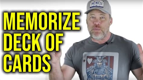 How to Memorize a Deck of Cards (Fastest Way .